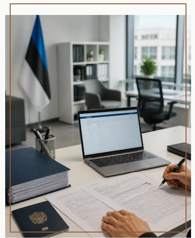 Оформление ВНЖ в Эстонии для переезда и легального проживания в Шуе